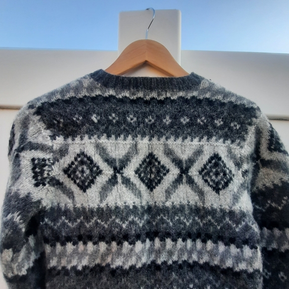 Vintage The Limited Fair Isle Wool Chunky Sweater | America Collection | XS - Picture 7 of 12